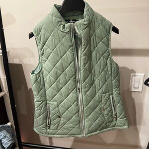 Allegra K Women's Mint Quilted Vest
